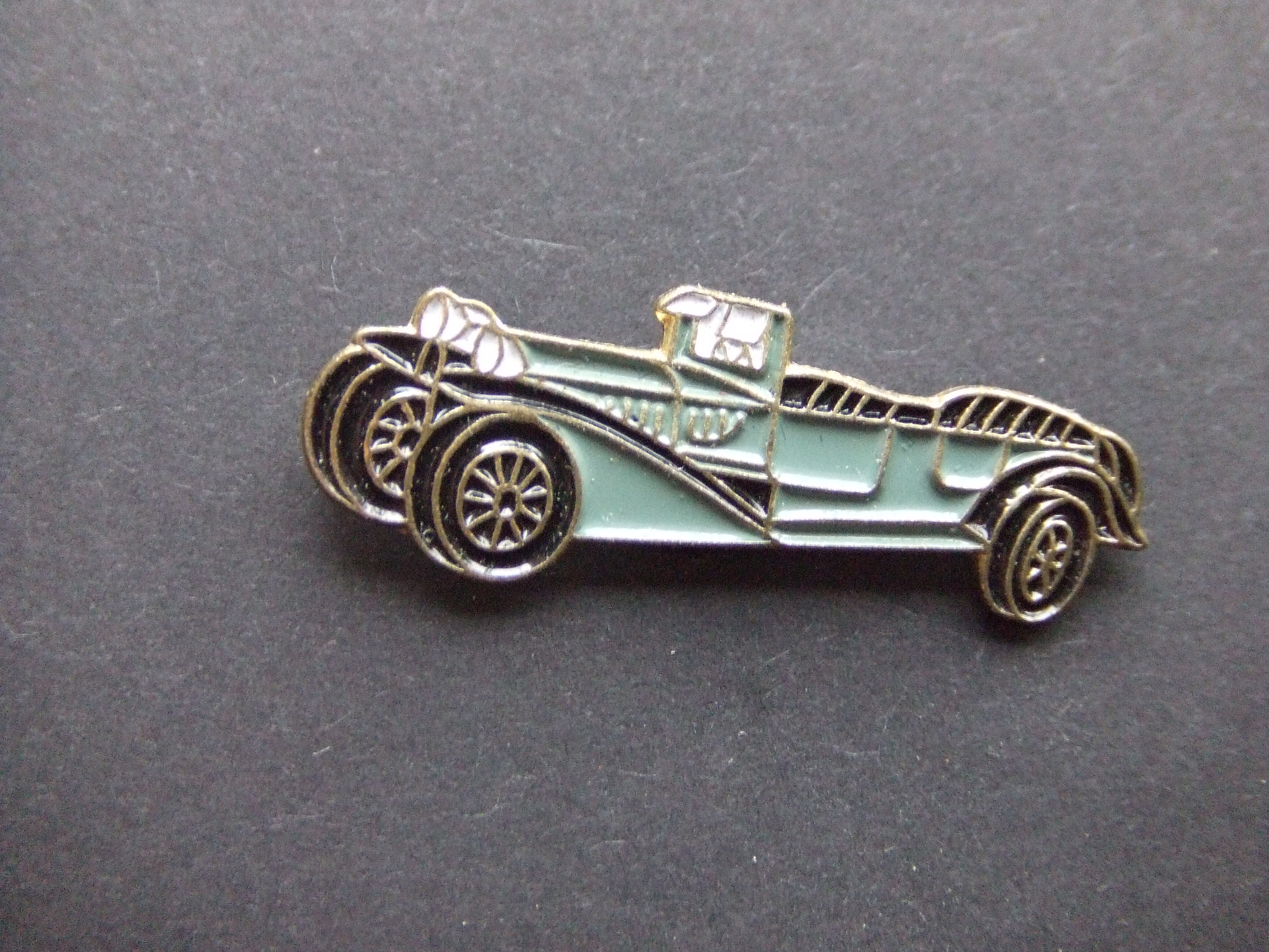 Lancia Lambda oldtimer auto  met zelfdragende carrosserie lichtblauw